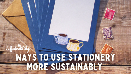 Ways to Use Stationery More Sustainably