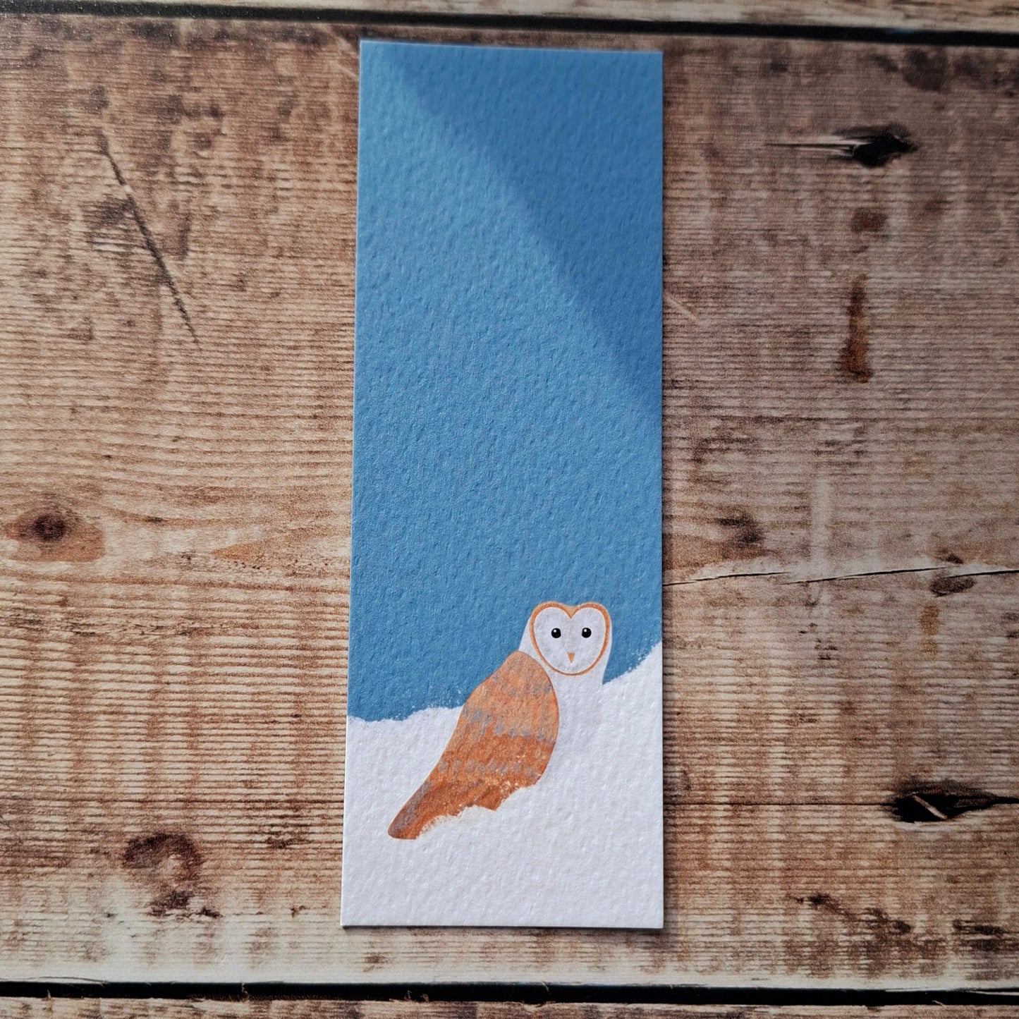 Barn Owl Bookmark