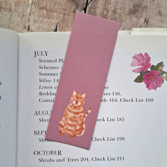 Ginger Cat Bookmark