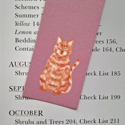 Ginger Cat Bookmark